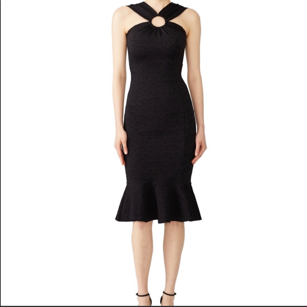 Opening Ceremony Black Ring Dress
